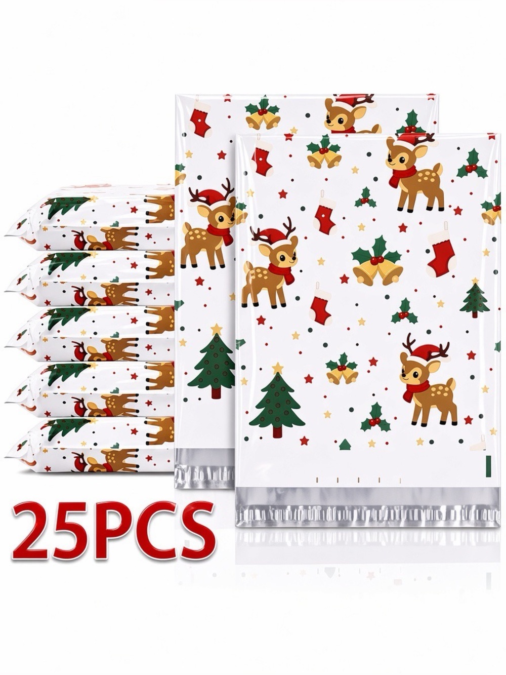 150pc Bundle: 25 Poly Mailers, 25 Cards & 100 Stickers - Picture 3 of 9